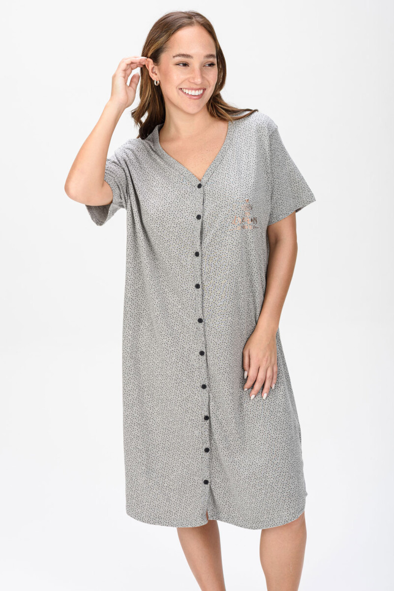 CAMISA ALGODÓN - GRIS 