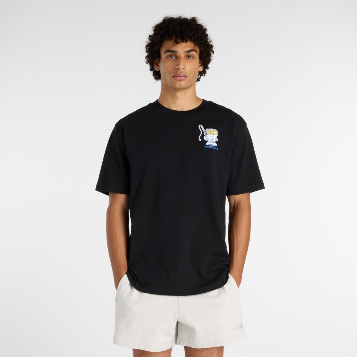 Remera New Balance de Hombre - - MT61I5BMBK - BLACK 