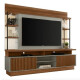 Rack Para TV Hasta 60 Pulgadas Salvador Con LED y Puertas Corredizas Rack Para TV Hasta 60 Pulgadas Salvador Con LED y Puertas Corredizas
