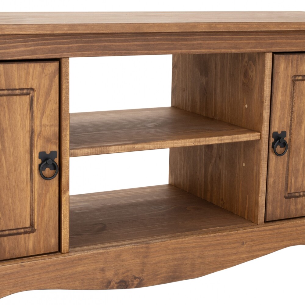 Rack 2 Puertas Línea Mexicana Nogal