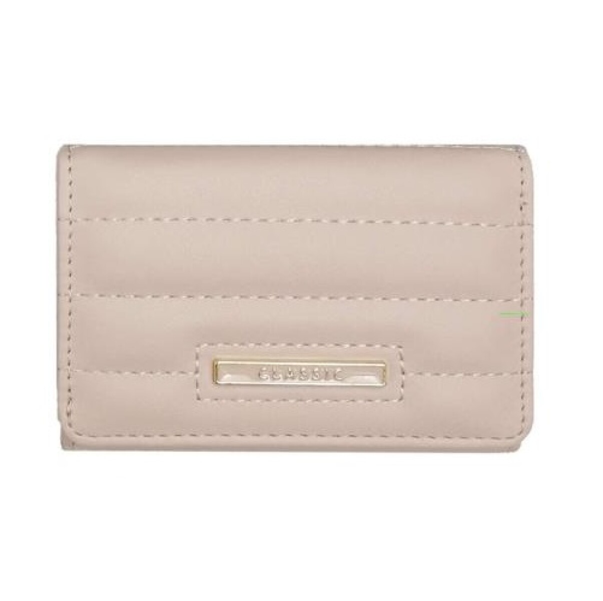 Billetera broche - beige 