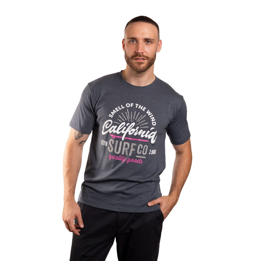 SNAKE T-SHIRT PRINT BLUE