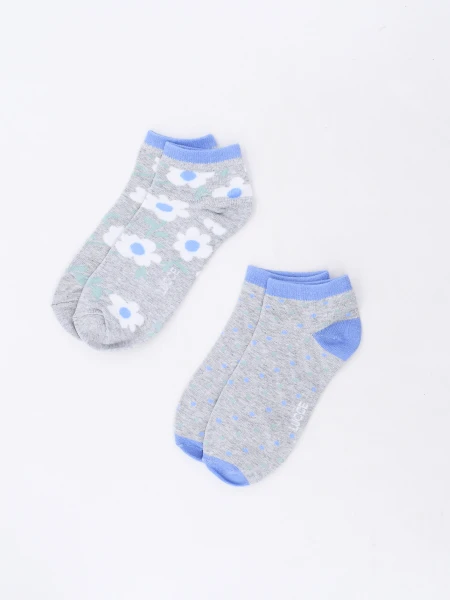 MEDIAS PACK X2 ESTAMPADO 1