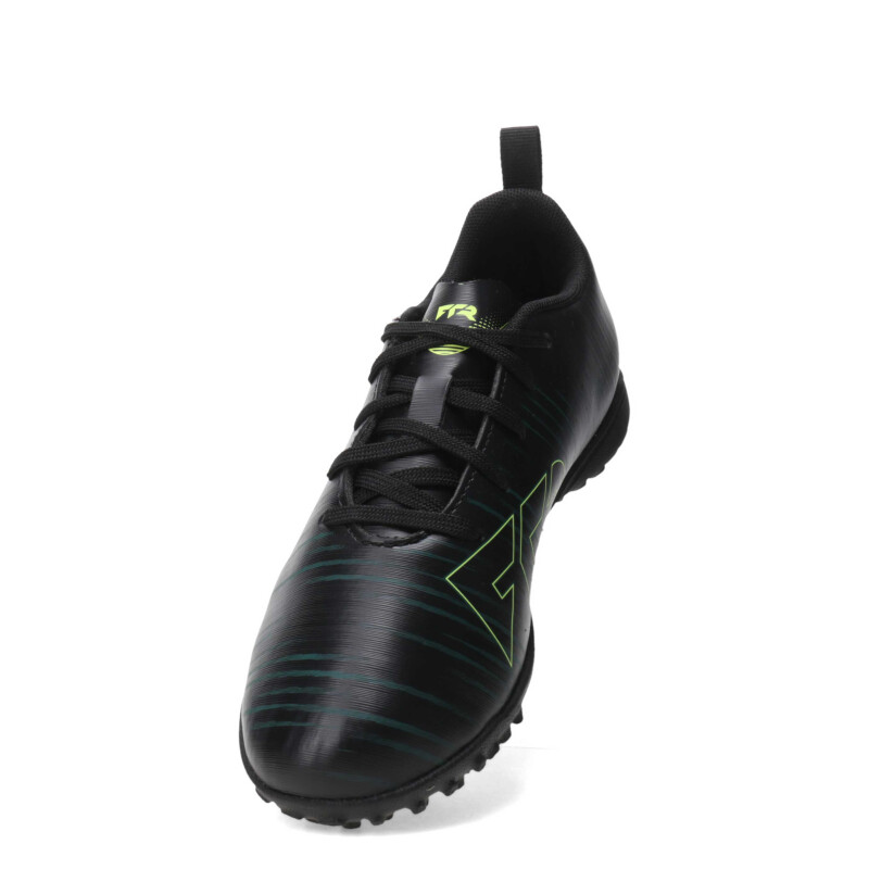 Championes de Niños Puma Futbol 5 Future 8 Play JUNIOR TT Negro - Fluor