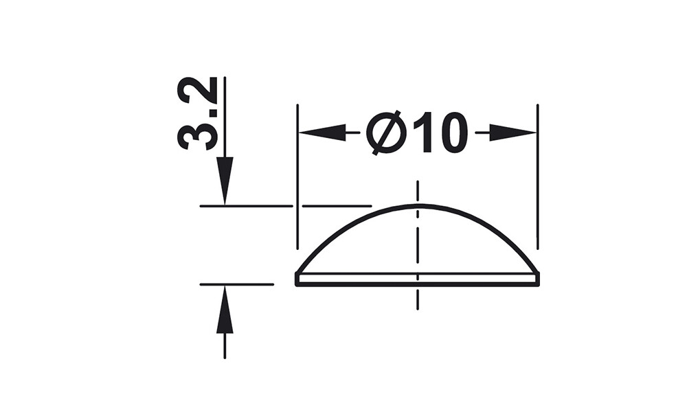 Amortiguador para puerta de mueble 356.27.412 x100 Amortiguador Para Puerta De Mueble 356.27.412 X100