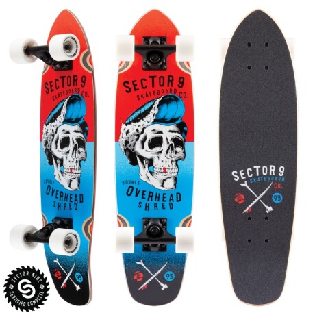 Longboard Sector 9 - Modelo Hair Barrel Hopper 27.5" Longboard Sector 9 - Modelo Hair Barrel Hopper 27.5"