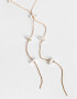 Collares Largos Beach Collar Con Perlitas - Dorado