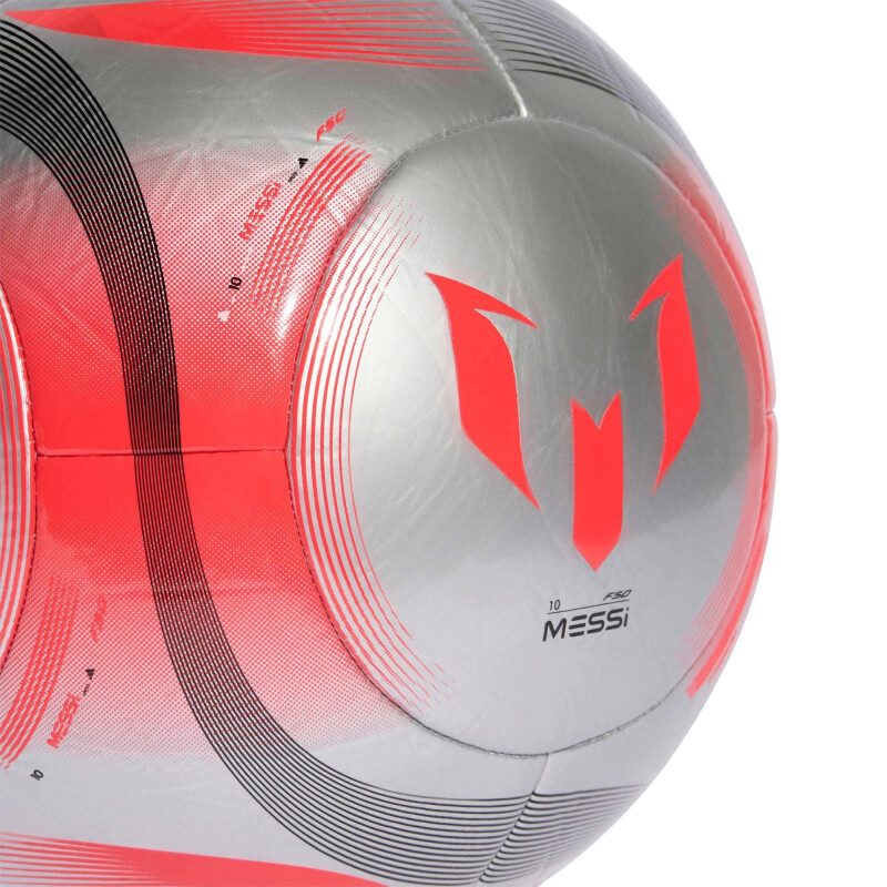 Pelota Adidas Messi Gris - Rojo