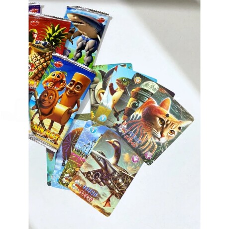 Sobre de Cartas Brain Rot Trading Card Game 8 Unidades 001