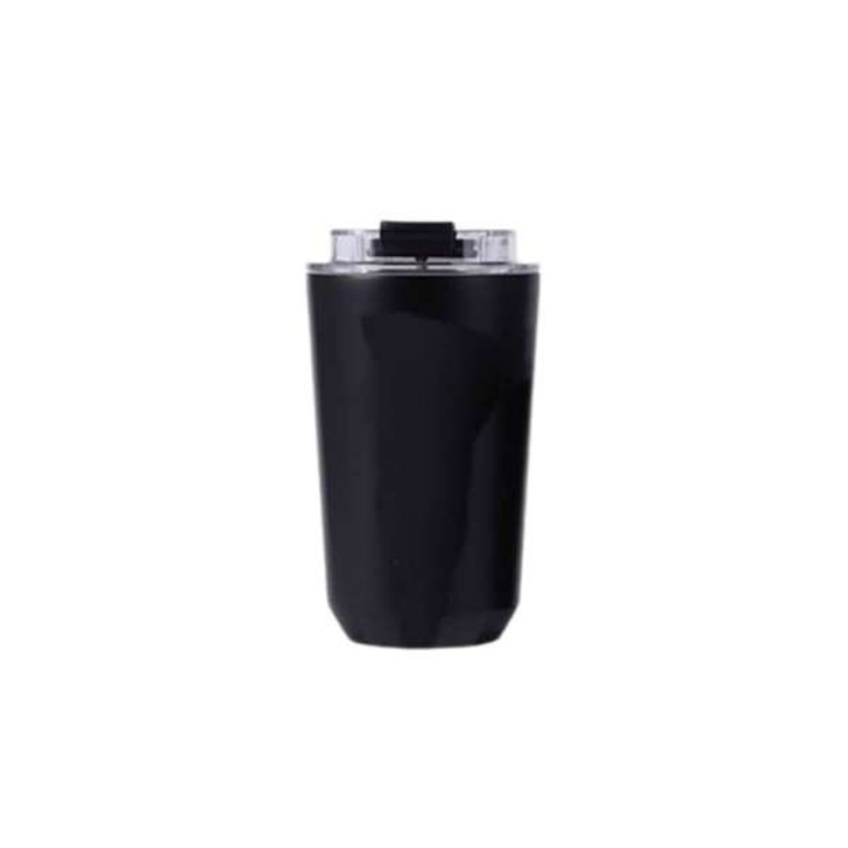 Vaso Térmico Mate con Tapa Hermética 450ml - Negro 