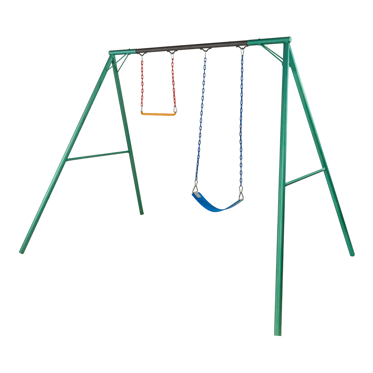 Hamaca de Plaza con hamaca de cincha y trapecio 2,15 mts 