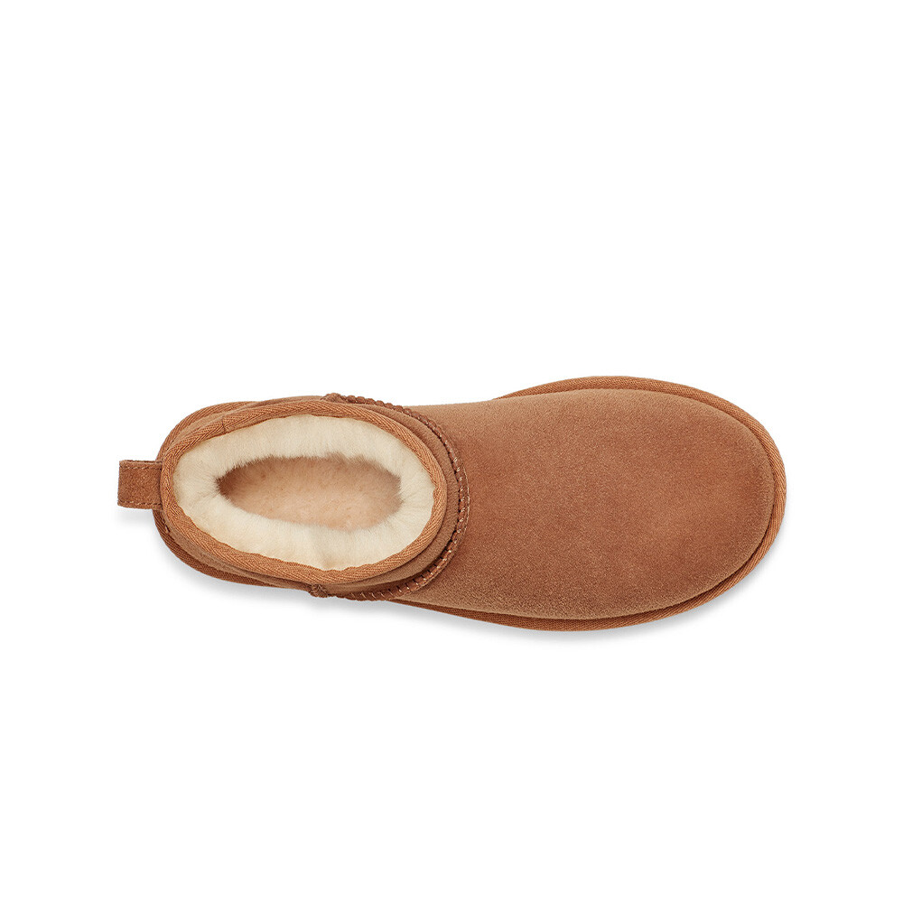 Botas Classic Ultra Mini W Mujer Chestnut