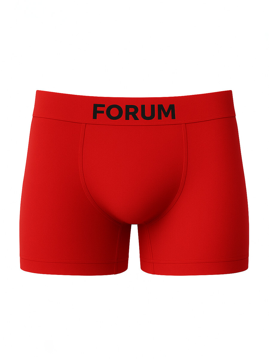 Boxer Microfibra 020 - Rojo/Negro 