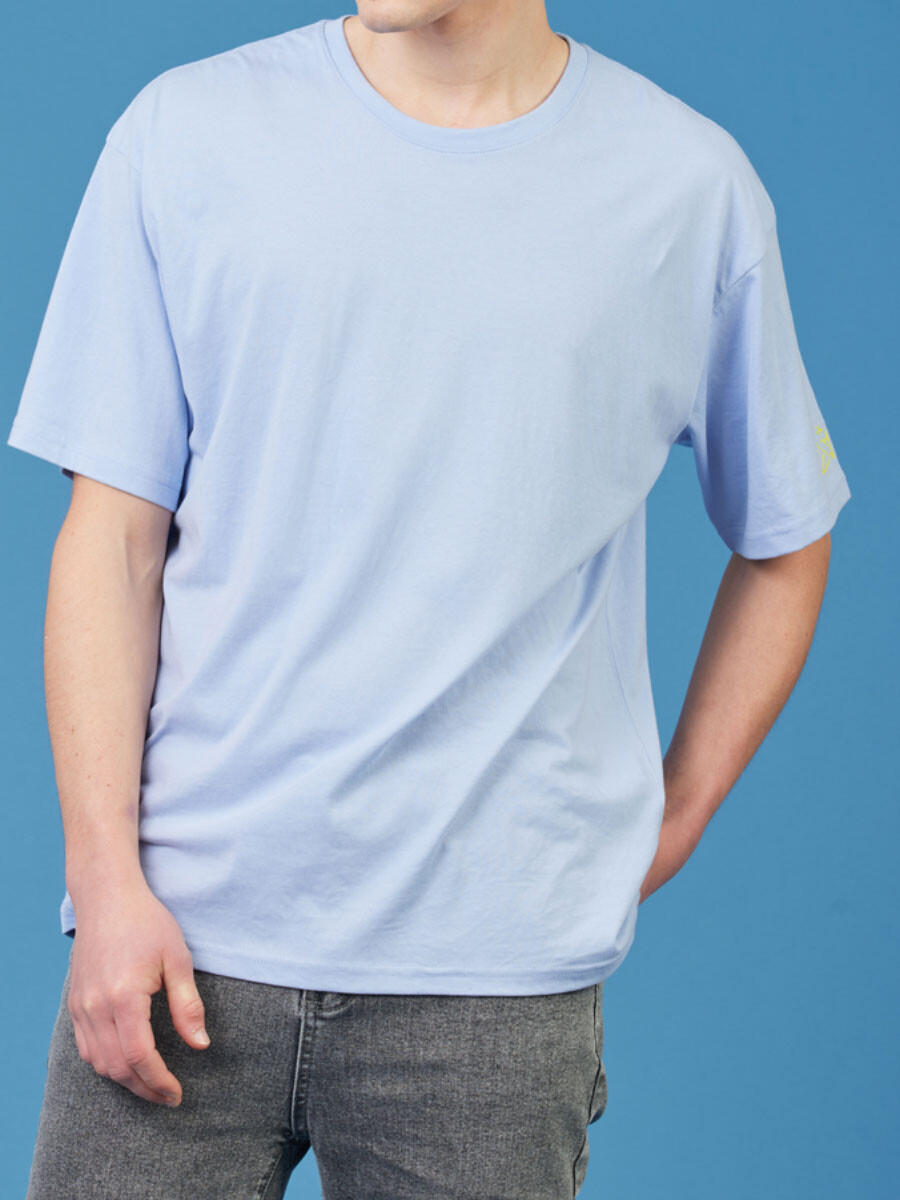 T-SHIRT GRAFFY DIXIE - Celeste 