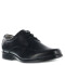 Zapatos de Niño Boomerang LORD de cuero acordonado colegial Negro