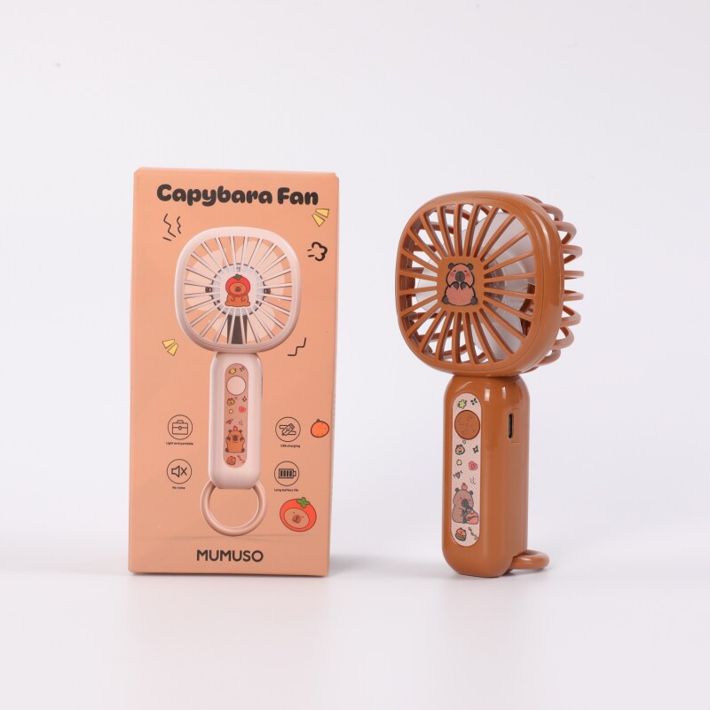 CAPIBARA MINI VENTILADOR DE MANO CAPIBARA MINI VENTILADOR DE MANO