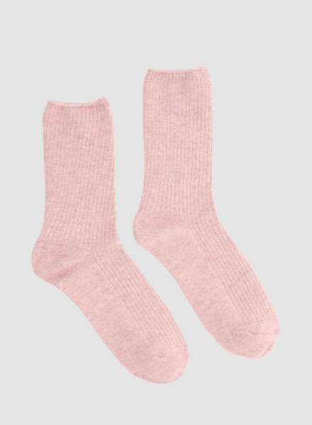 Medias 3/4 tejido soft Marron