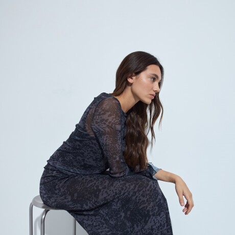TOP PIETRO Animal Print