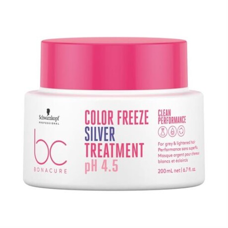 Schwarzkopf BC Color Freeze Silver Máscara 200 ml Schwarzkopf BC Color Freeze Silver Máscara 200 ml
