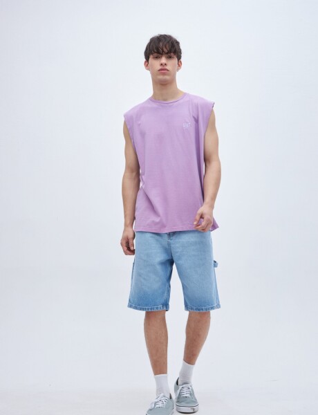 Musculosa Italo Lavanda