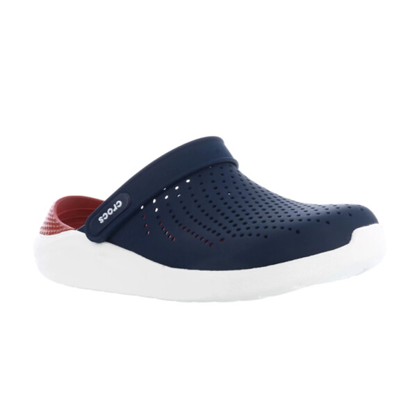 LITERIDE CLOG - CROCS AZUL/ROJO
