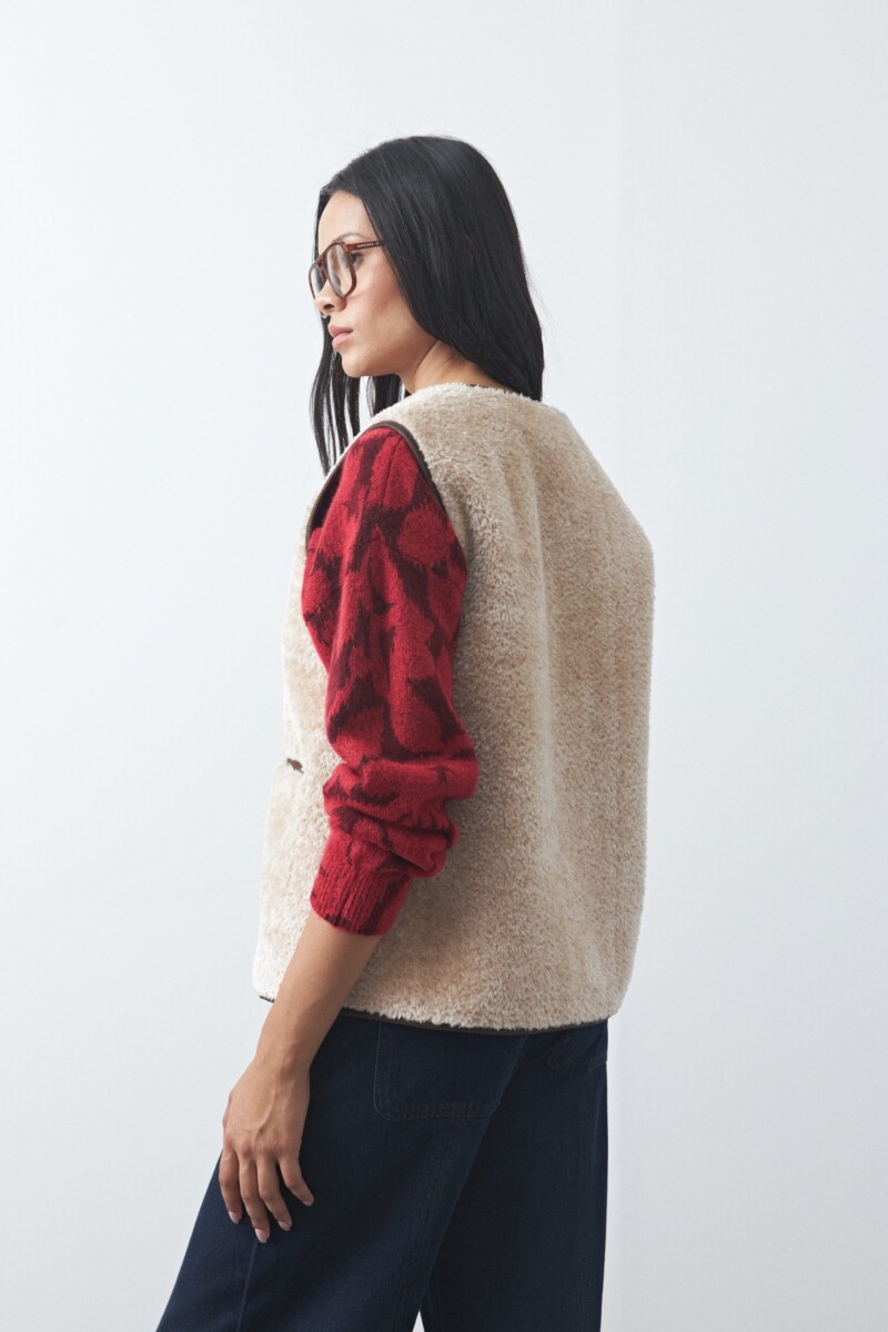 CHALECO CLEMENTIA Beige