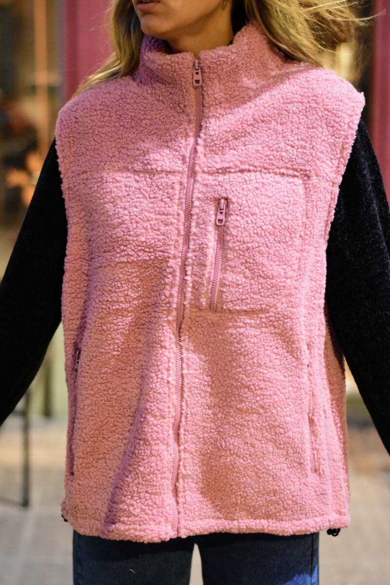 Chaleco Cala rosa