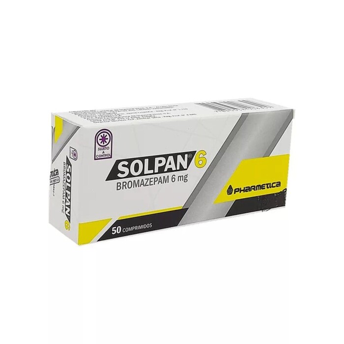 SOLPAN 6 MG. CJ X 50 COMPRIMIDOS única