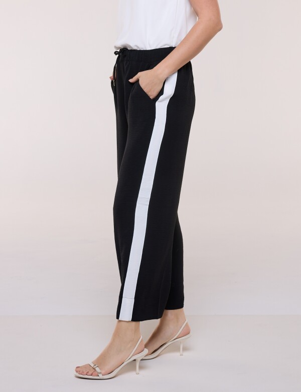 Pantalón Cordel NEGRO/BLANCO