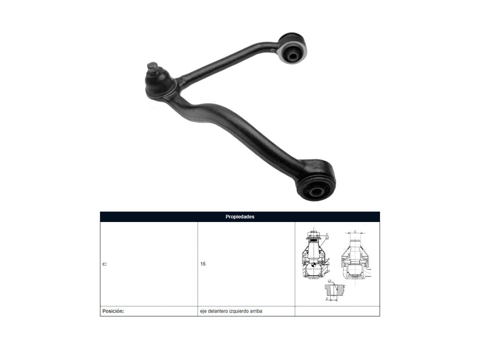 Parilla De Suspension Delantera Kia Sorento 05-25 Izq 