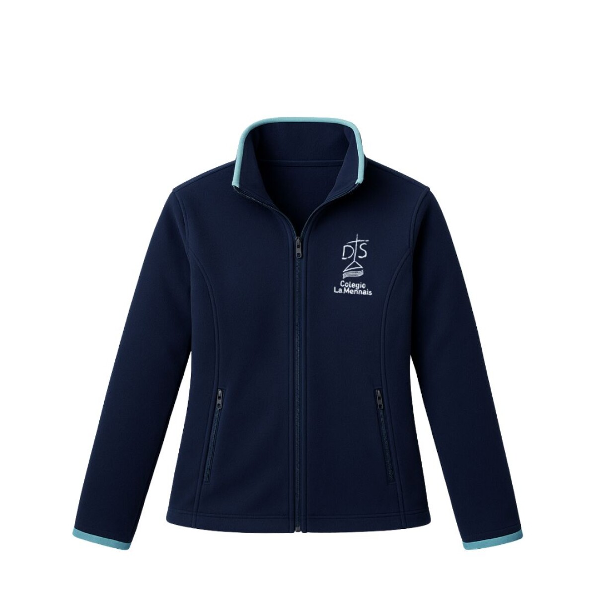 Campera Polar Colegio La Mennais Navy