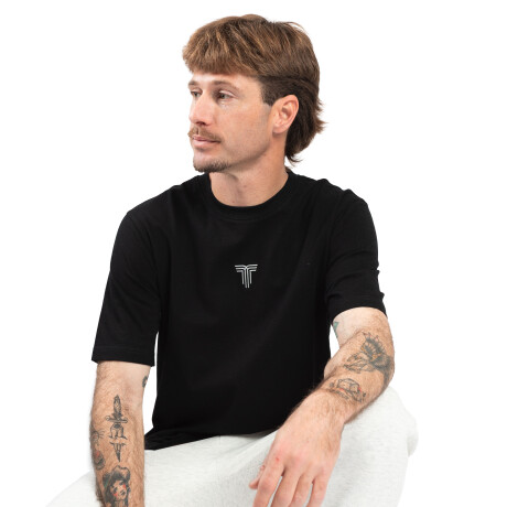 Remera Unisex Tiffosi Regular Negro
