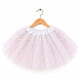 Tutu con Brillos 30 cm Blanco
