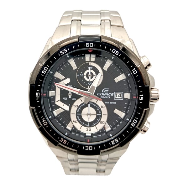 EDIFICE CASIO EFR-539D-1A plateadocombinado