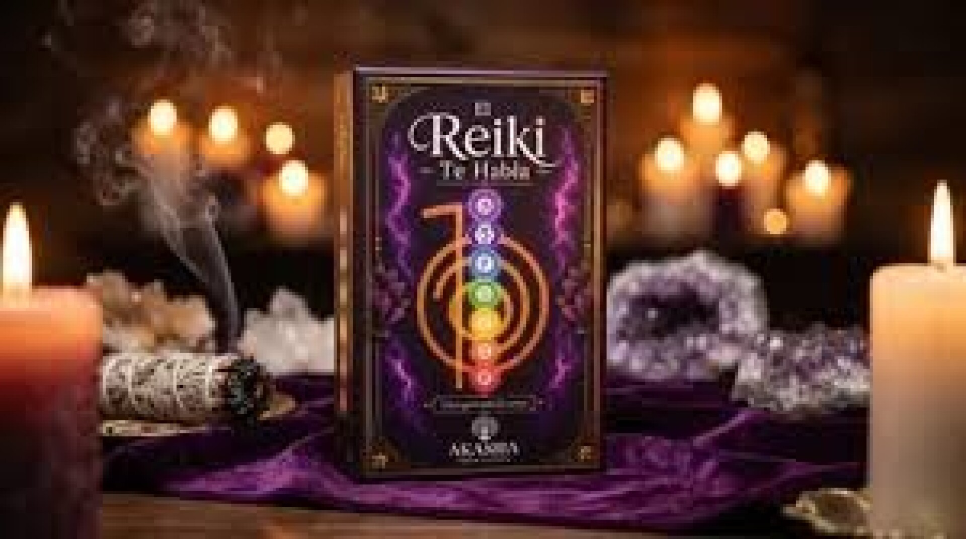 REIKI TE HABLA LIBRO + 22 CARTAS 