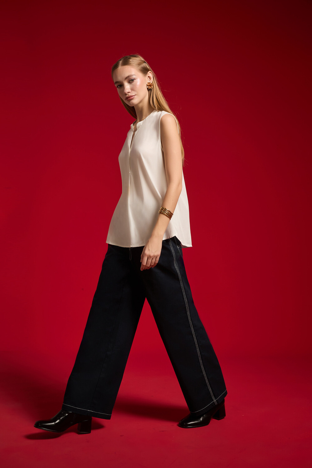 Blusa Tavia Marfil / Off White