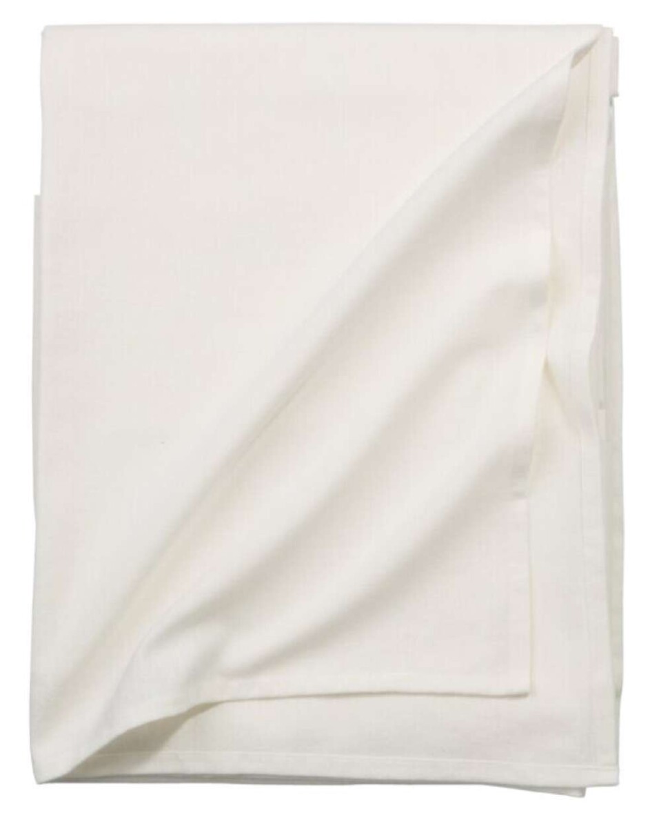 Mantel HEIFRYTLE 140x240 lino blanco - Blanco 