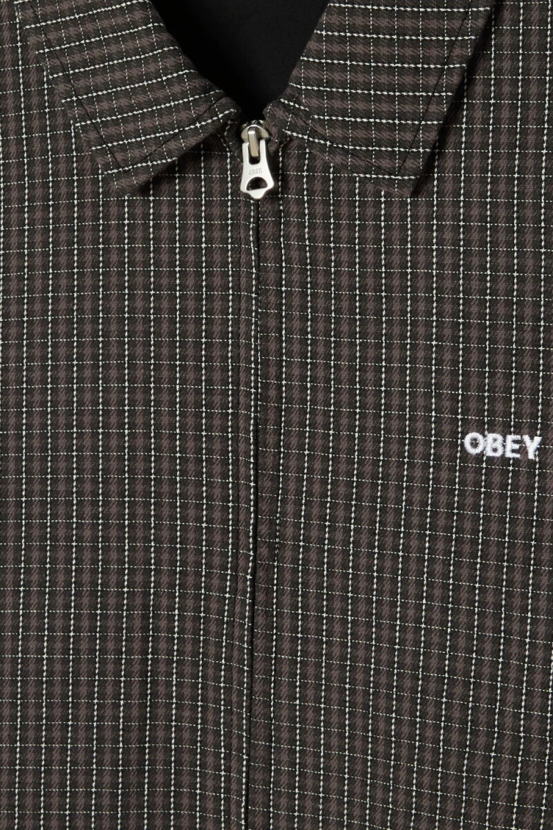 OBEY LUTHER BLOUSON JACKET Negro