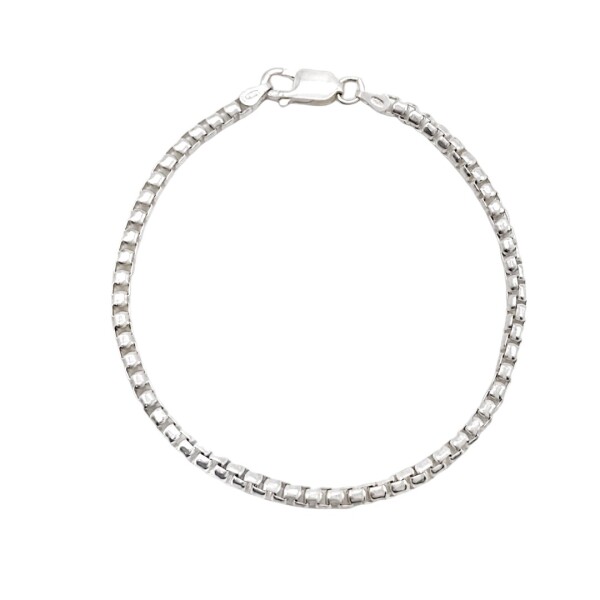 Pulsera Veneciana-Plata 925-Sin piedra-PU3055 sinpiedra