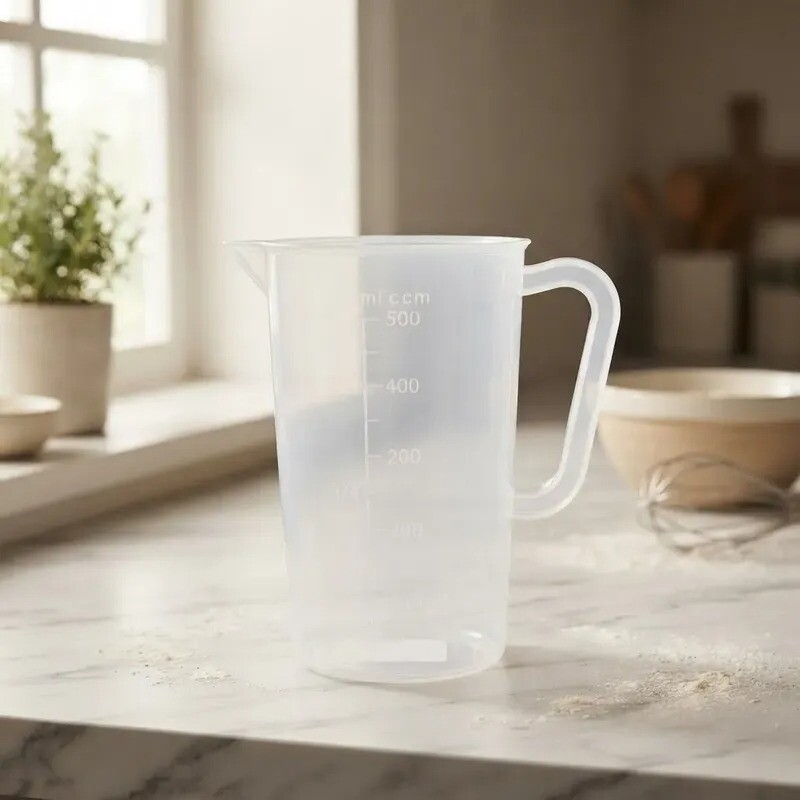 Jarra Medidora Graduada De Plástico - 500ml - F/plm-05 Jarra Medidora Graduada De Plástico - 500ml - F/plm-05
