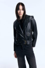 CAMPERA CUERO GRETTA Negro