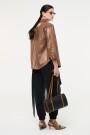 CAMISA DENIM Marron