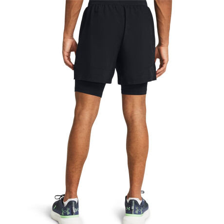 SHORT UNDER ARMOUR LAUNCH 5 2 N 1 Black