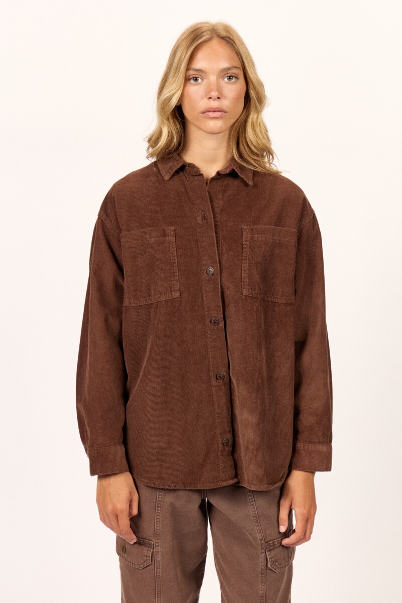 CAMISA STOCKED SHACKET 