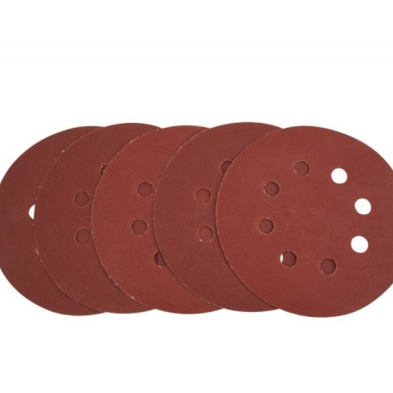 TOLSEN LIJA VELCRO 125 MM GRANO 150 - 5 PIEZAS Tolsen Lija Velcro 125 Mm Grano 150 - 5 Piezas