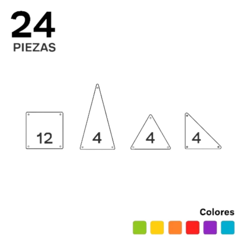 Juego Magnético Mini 24 IMANIX Compacto Juego Magnético Mini 24 IMANIX Compacto