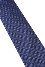 Corbata con pañuelo 8 cm BLUE