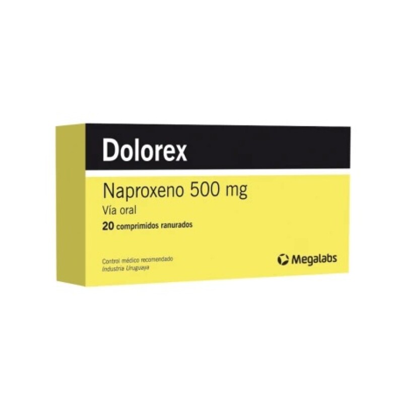 Dolorex 500 mg x 20 Comprimidos Dolorex 500 mg x 20 Comprimidos