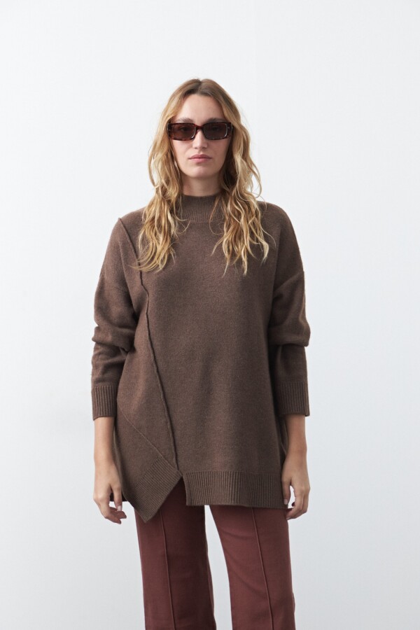 POLERA CARLA Café