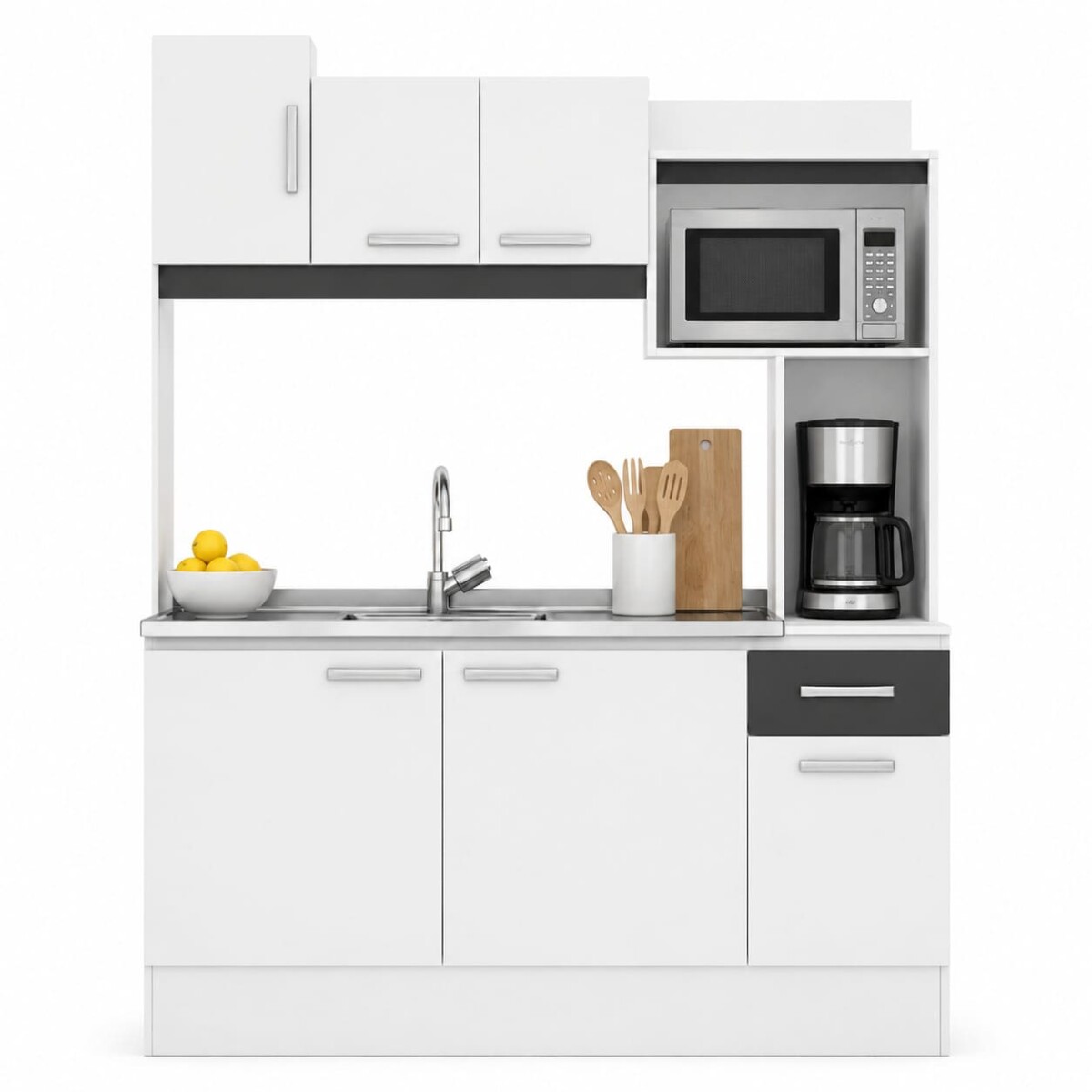 Cocina Compacta 150 x 52 x 190 cm 